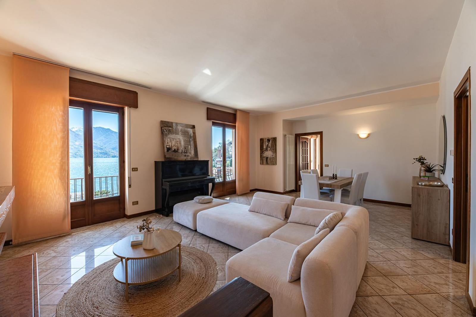 Appartamento Bellavista - Lake Como View - Near The Beach Cremia 外观 照片