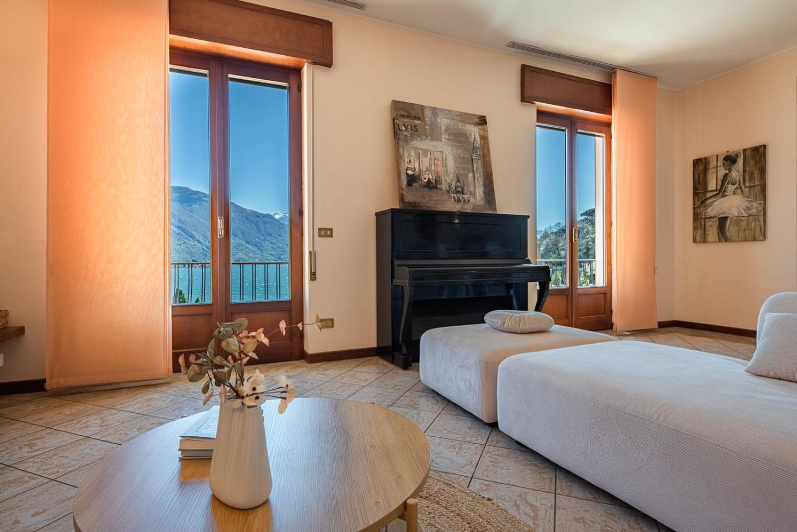 Appartamento Bellavista - Lake Como View - Near The Beach Cremia 外观 照片